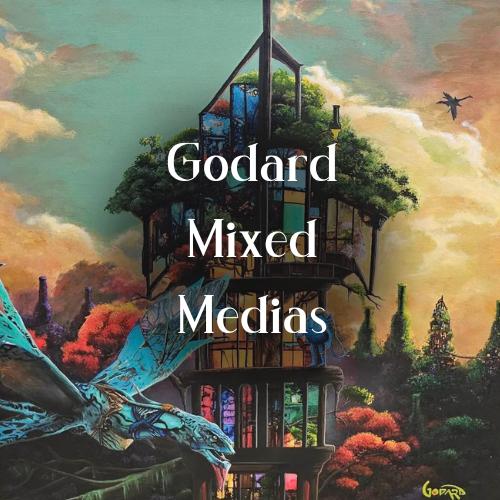 Godard Mixed Media Unique