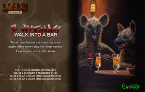 2 Hyenas Walk into a Bar