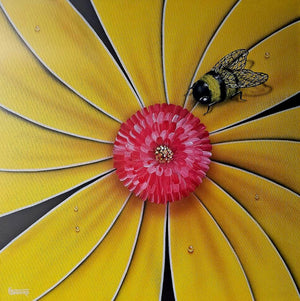 Yellow Flower Bee