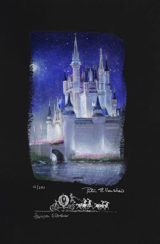 Cinderella Castle - Michael Godard Art Gallery