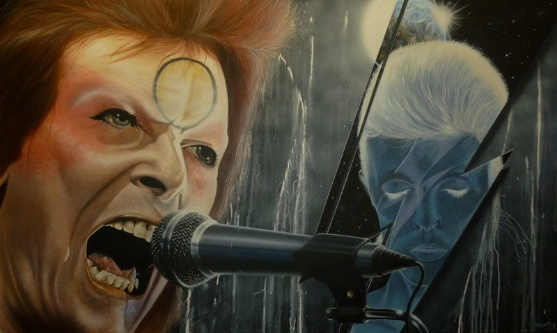 David Bowie - Ground Control To Major Tom - Michael Godard Art Gallery