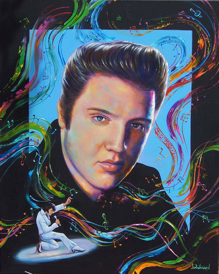 Elvis : The Music is Alive - Michael Godard Art Gallery