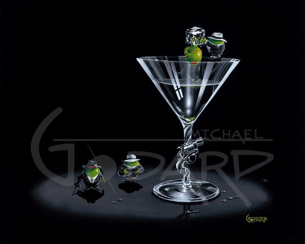 Gangster Martini - Michael Godard Art Gallery
