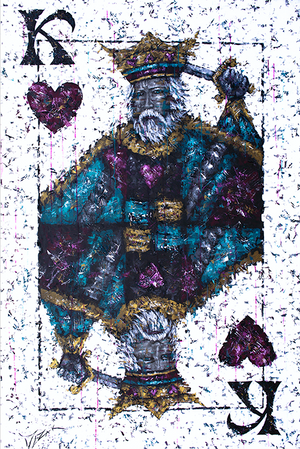 Carnivale - King of Hearts - Michael Godard Art Gallery
