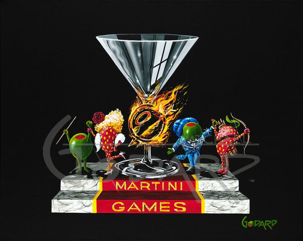 Martini Games - Michael Godard Art Gallery
