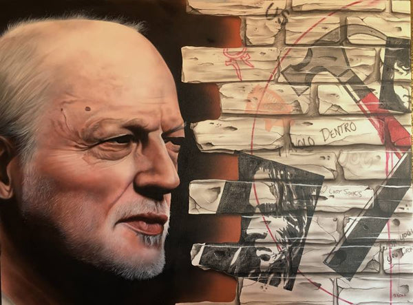 David Gilmour (Pink Floyd) - I Have Seen the Writing On the Wall - Michael Godard Art Gallery