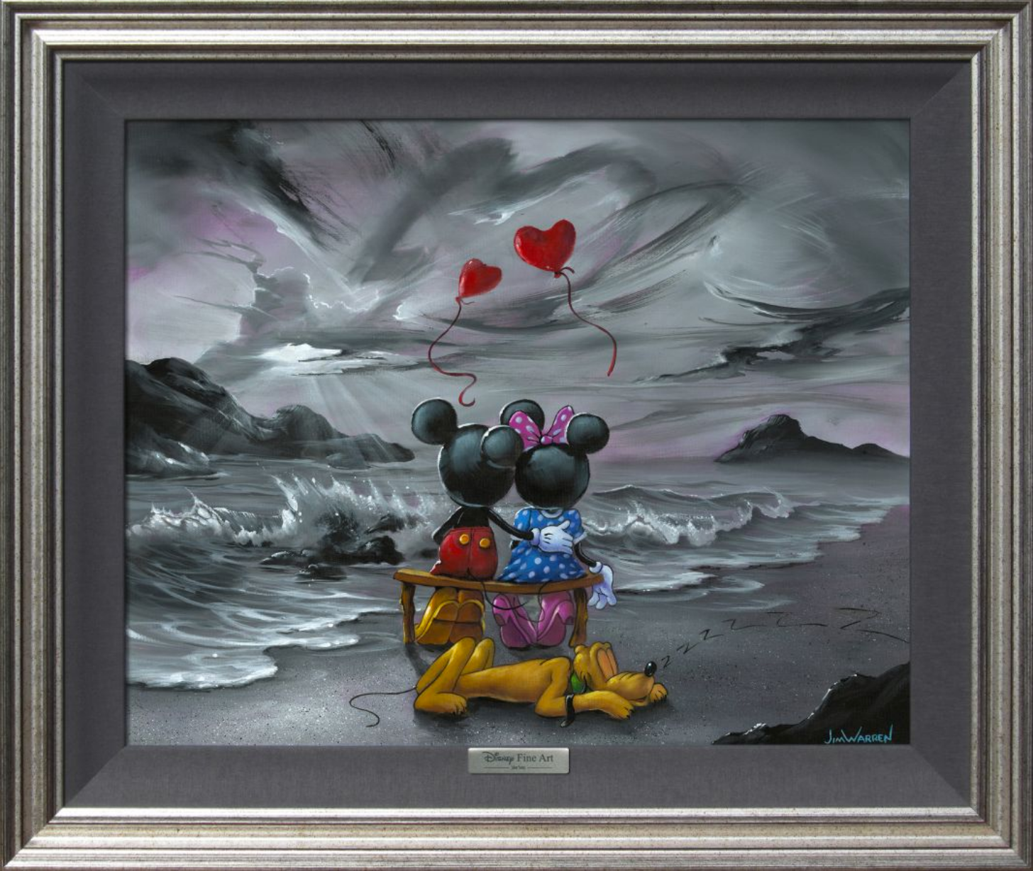 Mickey And Minnie Forever Love (Silver) – Michael Godard Art Gallery