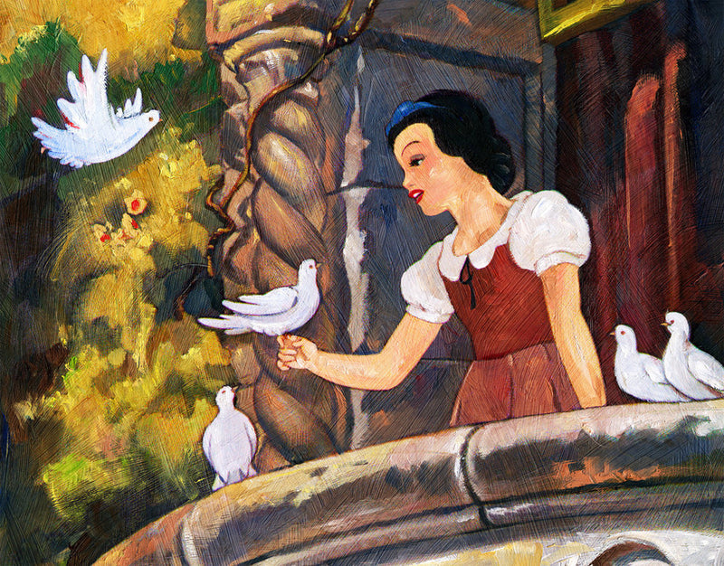 Snow White on the Balcony