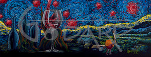 Starry Starry Wine - Michael Godard Art Gallery