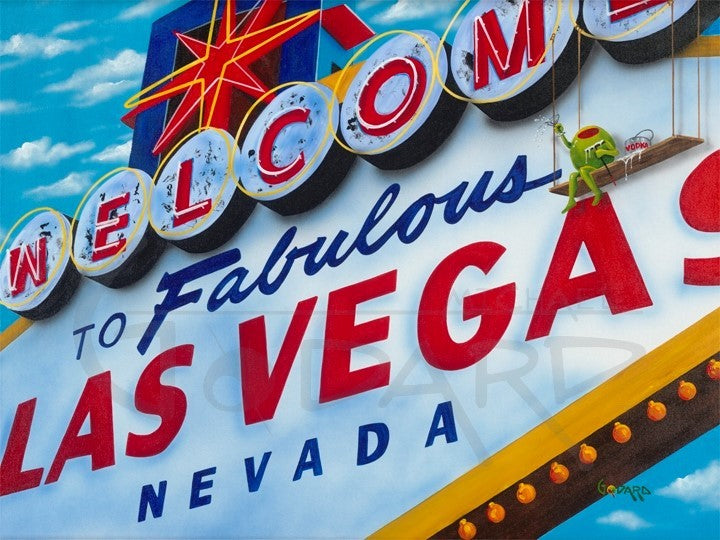 Welcome To Vegas - Michael Godard Art Gallery