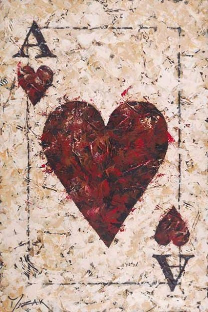 Ace of Hearts - Michael Godard Art Gallery