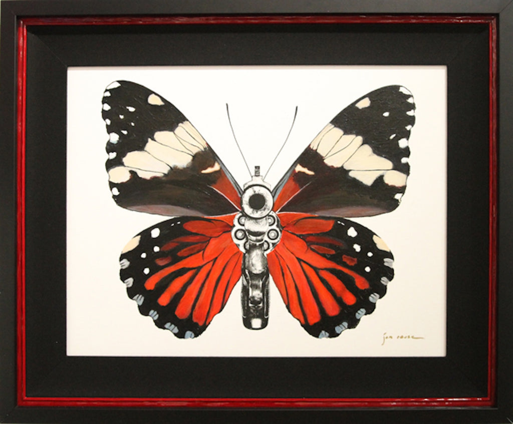Butterflied Muse - Michael Godard Art Gallery