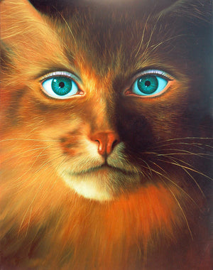 Cat Woman - Michael Godard Art Gallery