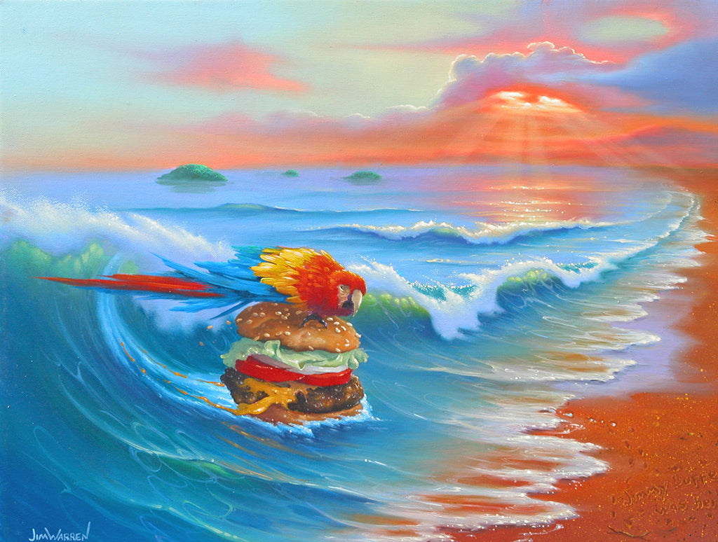 Cheeseburger in Paradise - Michael Godard Art Gallery