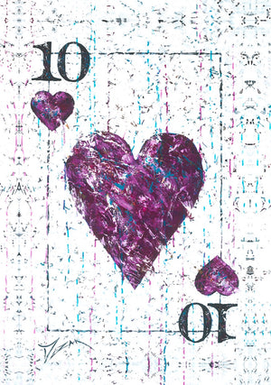 Carnivale - Ten of Hearts - Michael Godard Art Gallery